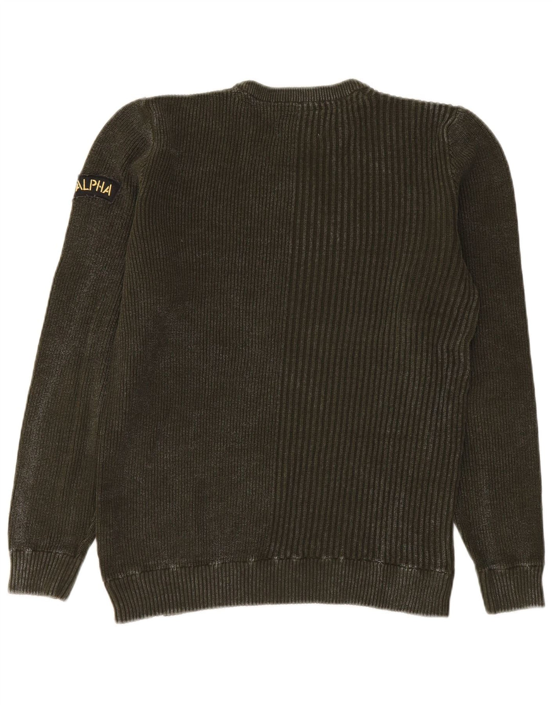 Jack & Jones muški džemper s okruglim izrezom Srednje zeleni pamuk
