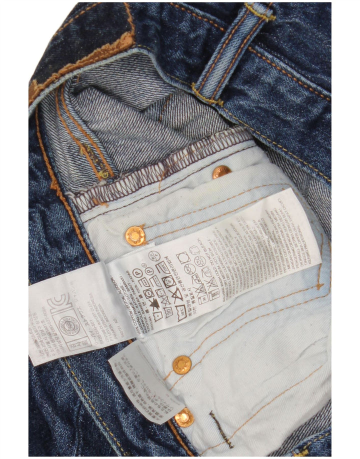 Levi's muške ravne traperice W28 L32 tamnoplavi pamuk