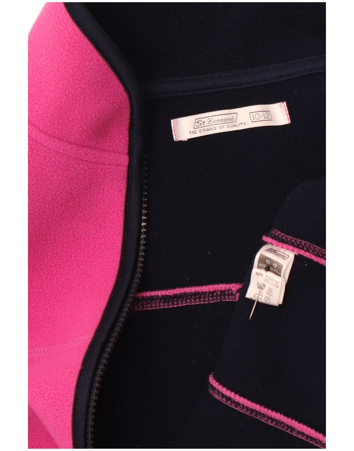 ST. BERNARD Flis majica za djevojčice 10-11 godina, ružičasti poliester