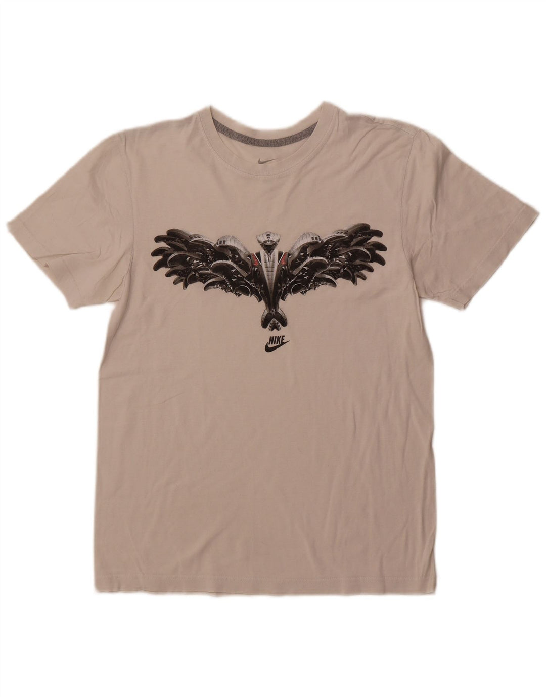 NIKE Muška majica kratkih rukava s grafičkim motivima, mala bijela