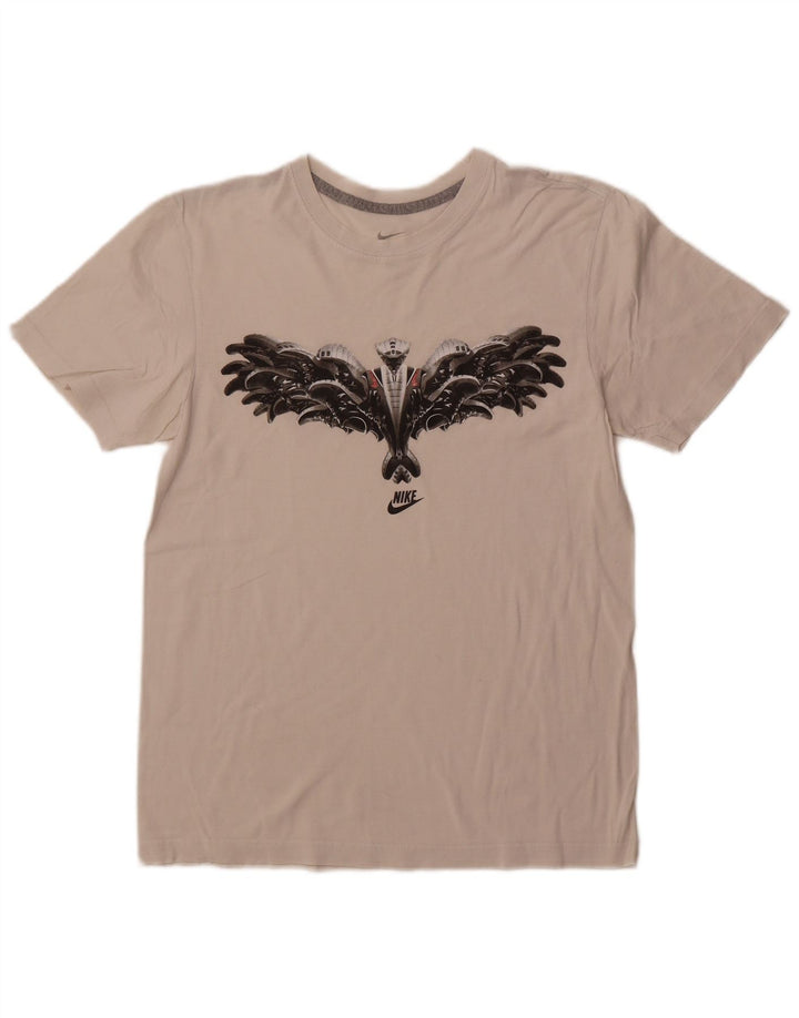 NIKE Muška majica kratkih rukava s grafičkim motivima, mala bijela