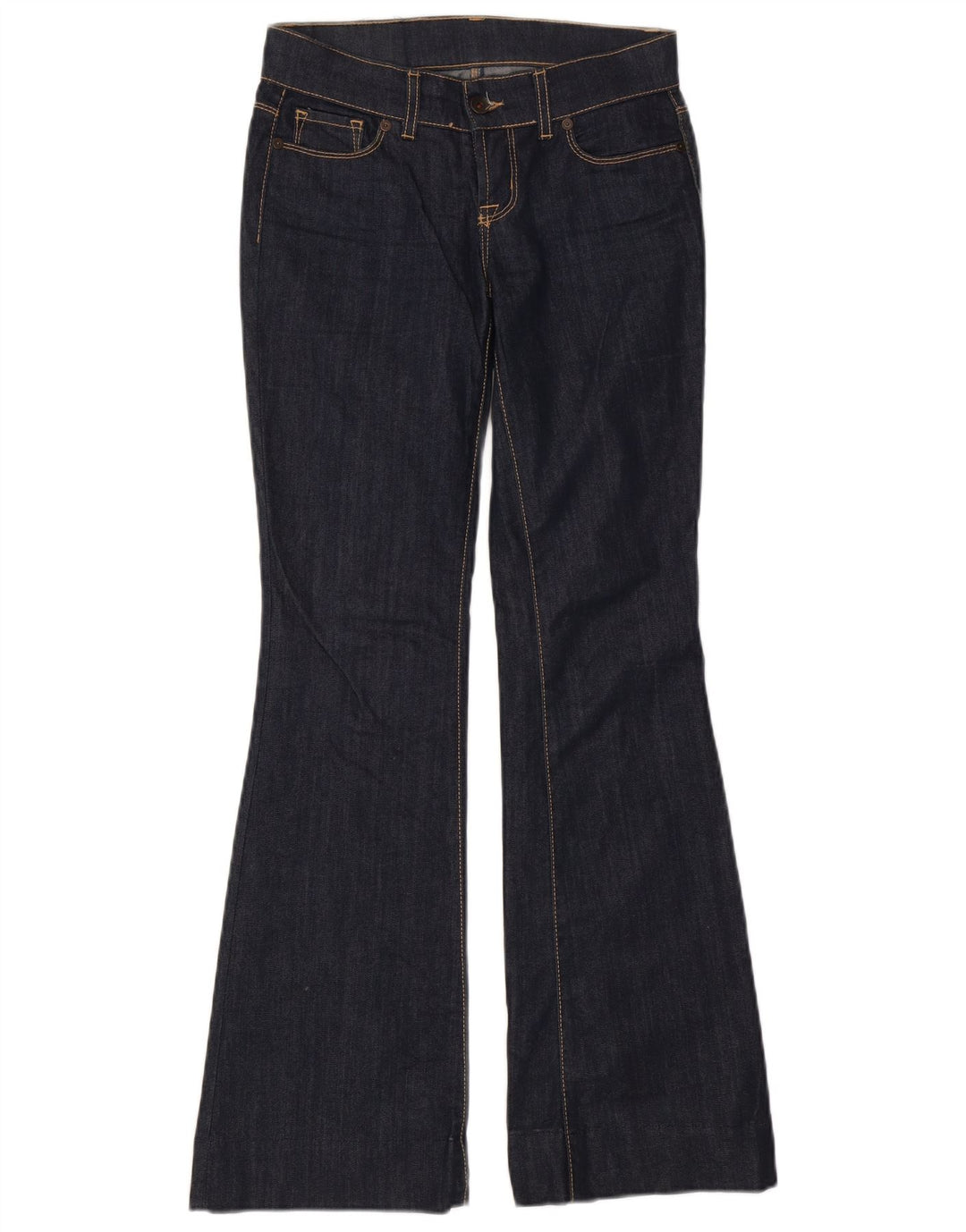 Benetton ženske lepršave traperice W28 L31 tamnoplave