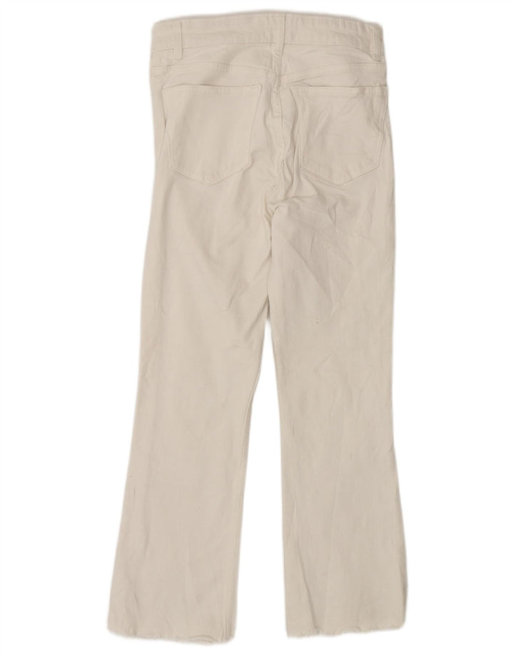 Zara ženske traperice visokog rasta EU 38 male W28 L25 bijele
