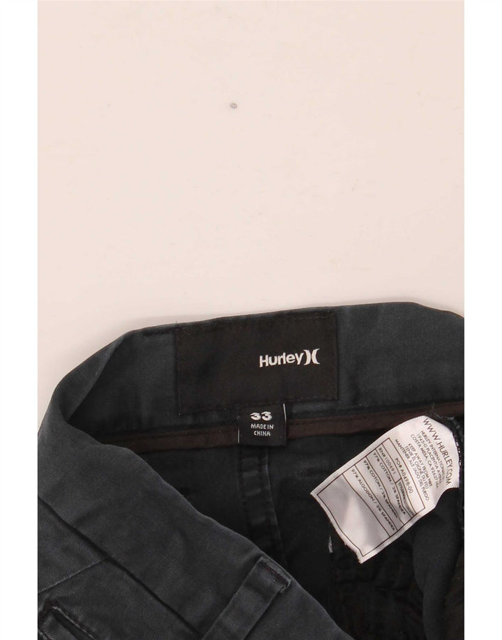 Hurley muške chino kratke hlače W33 srednje tamnoplavi pamuk