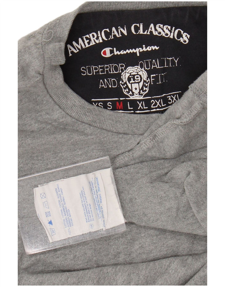 Champion ženska majica dugih rukava UK 14 srednje sivi pamuk