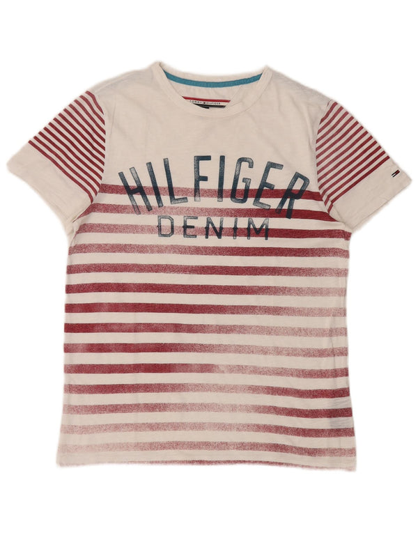 Tommy Hilfiger Muška majica kratkih rukava XS s bijelim prugama, pamuk