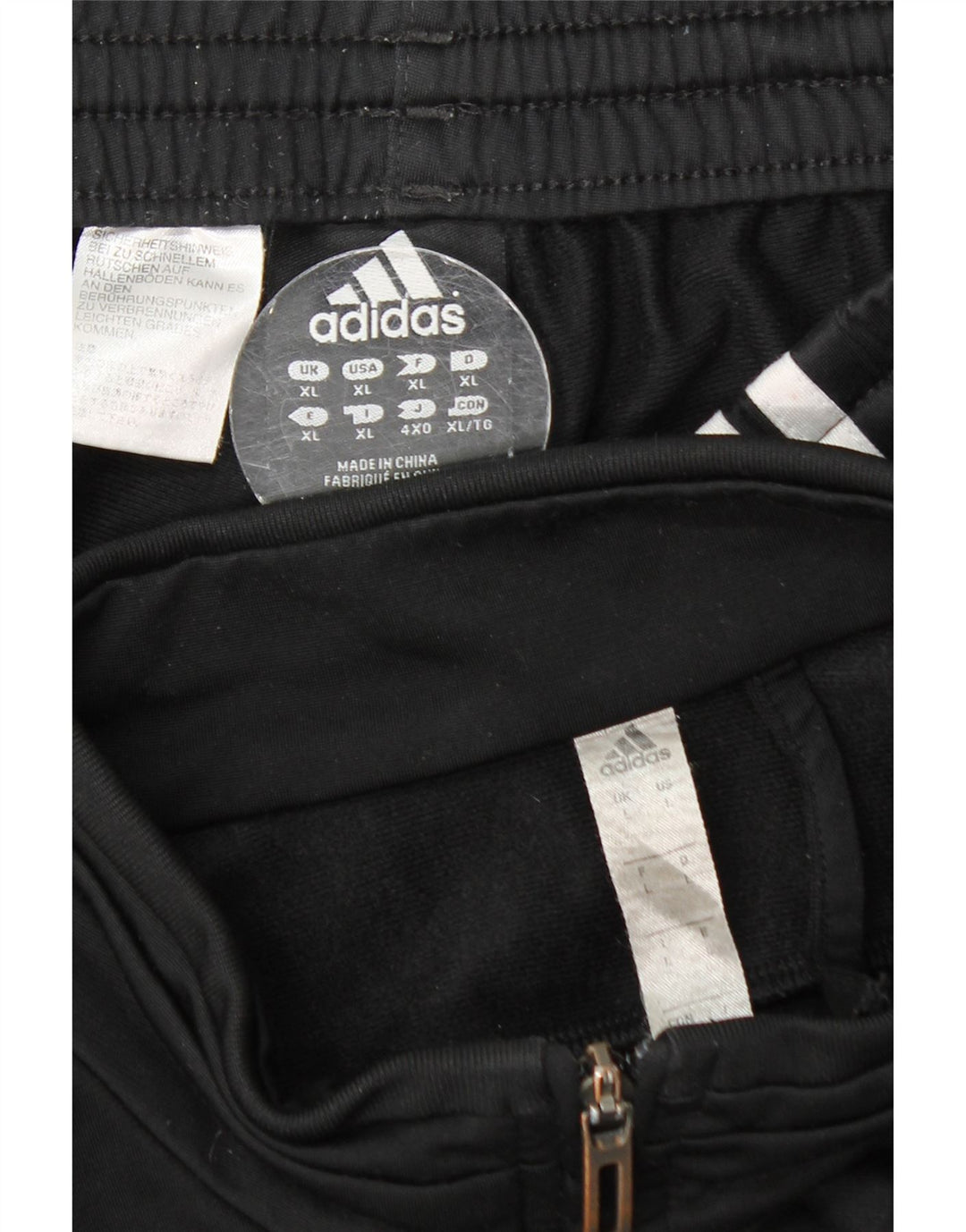 Adidas muška puna trenirka velika crna poliester