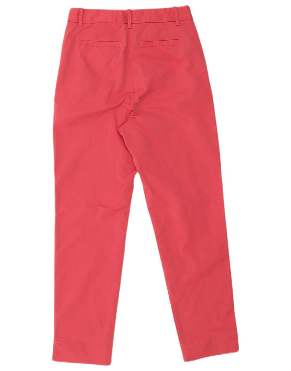 Marks & Spencer ženske chino hlače visokog struka UK 8 male W26 L27 ružičasta