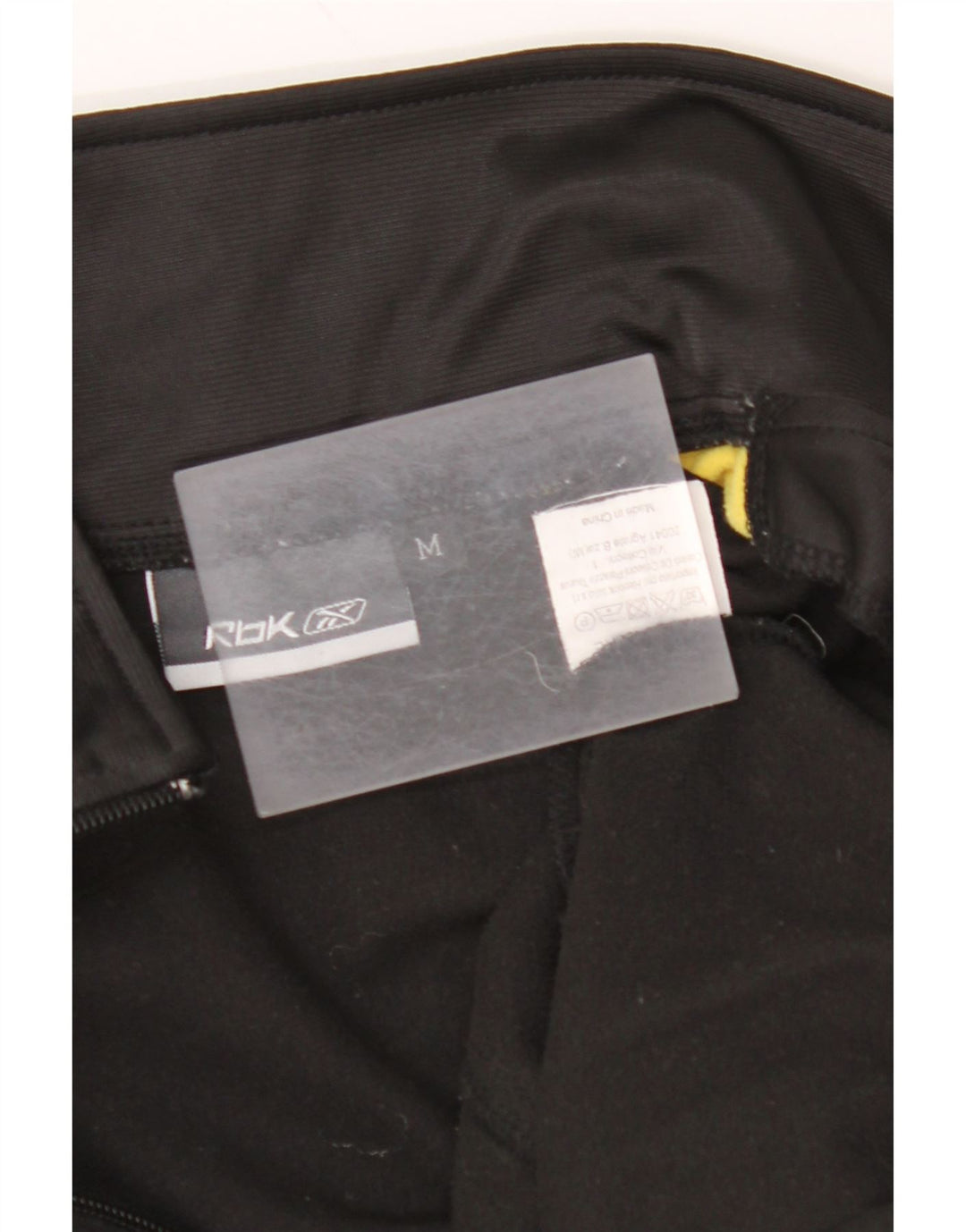 REEBOK Muška gornja jakna trenirke srednje crne boje od poliestera