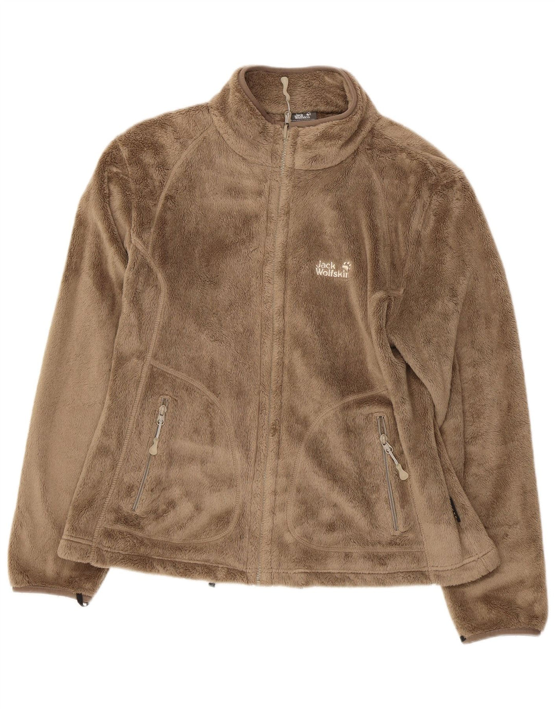 JACK WOLFSKIN Ženska jakna od flisa UK 18/20 XL Bež poliester