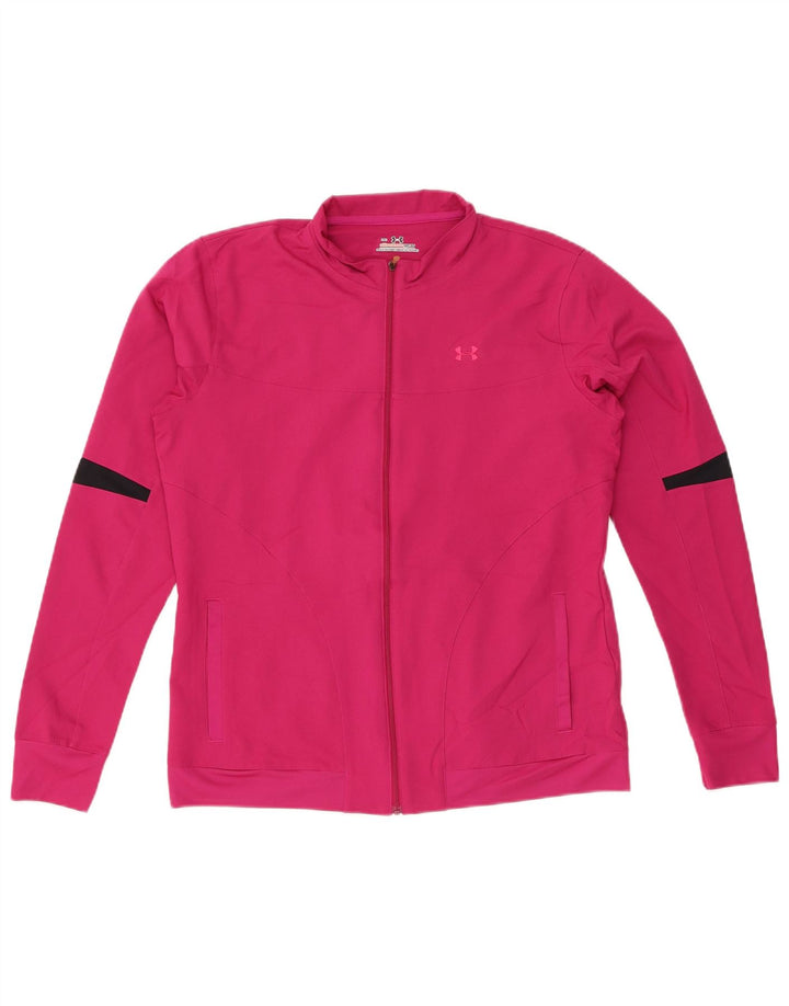 UNDER ARMOUR Ženska gornja jakna trenirke UK 14 srednje ružičaste boje