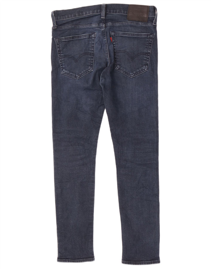 Levi's muške uske traperice W32 L30 tamnoplavi pamuk