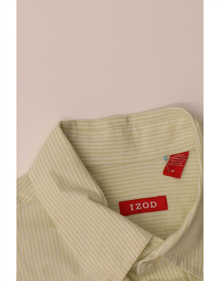 Izod muška košulja Srednje zelena karirana pamuk
