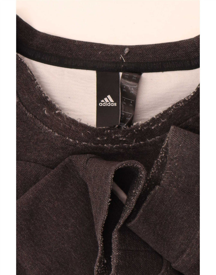 Adidas muški džemper 2XL sivi pamuk