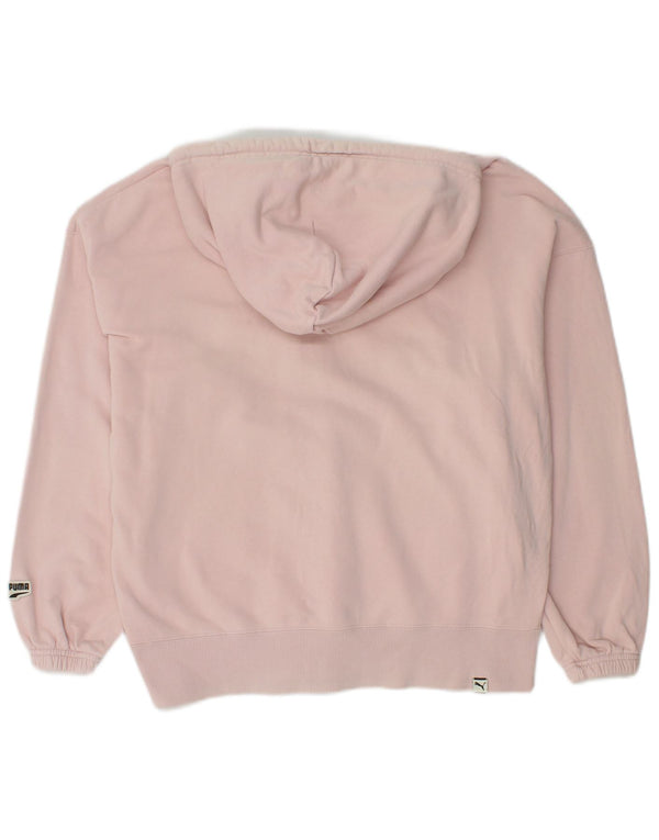 Puma ženska majica s kapuljačom s grafičkim motivima UK 6 XS, ružičasta