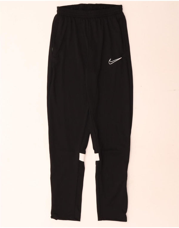 Nike Boys Dri Fit Trenirke Hlače 13-14 Years XL Black Colourblock