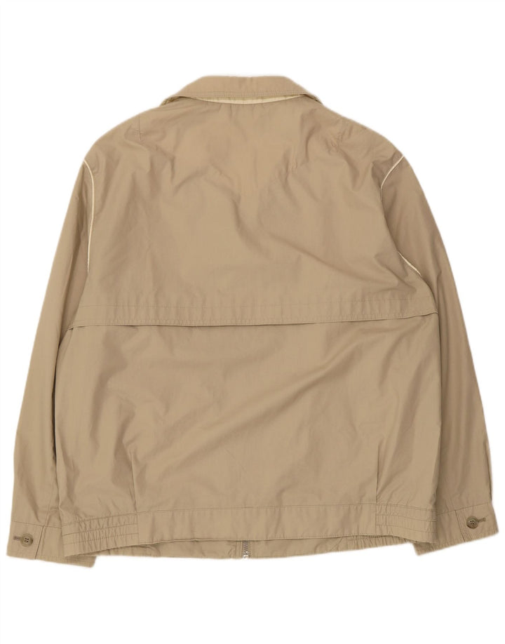VINTAGE Mens Bomber Jacket UK 40 Large Beige