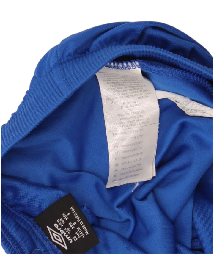 UMBRO Sportske kratke hlače za dječake 8-9 godina male plave poliesterske