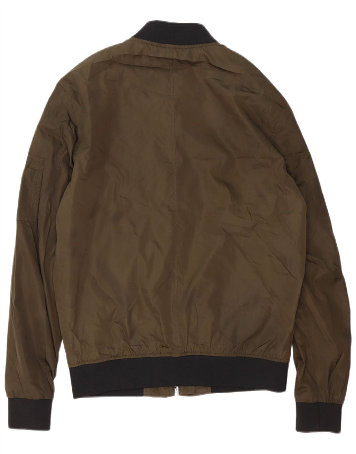 Zara muška bomber jakna UK 38 Srednje zeleni poliester