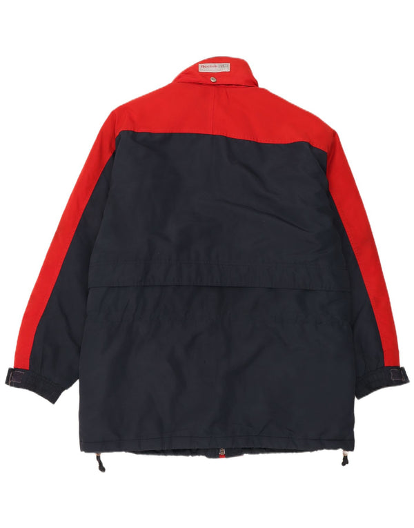 Reebok muška vjetrovka s kapuljačom UK 40 Large Blue Colourblock poliester