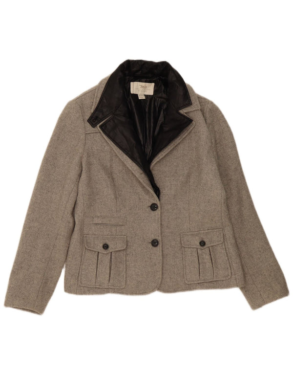 Ženska jakna Marlboro Classics UK 16 Large Grey Colourblock