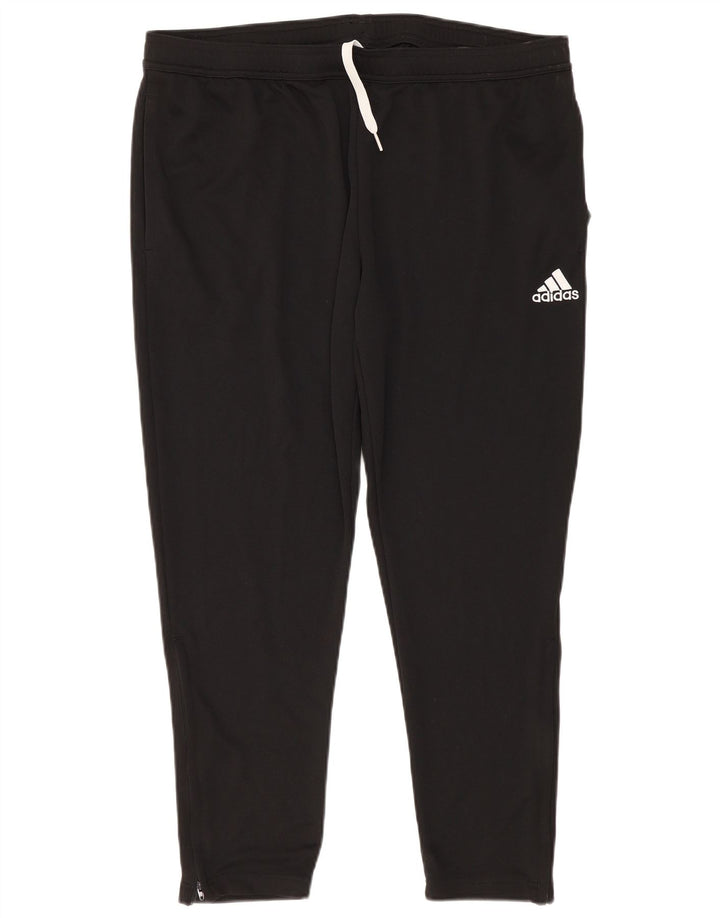 Adidas muške Aeroready hlače za trenirku 2XL crni poliester