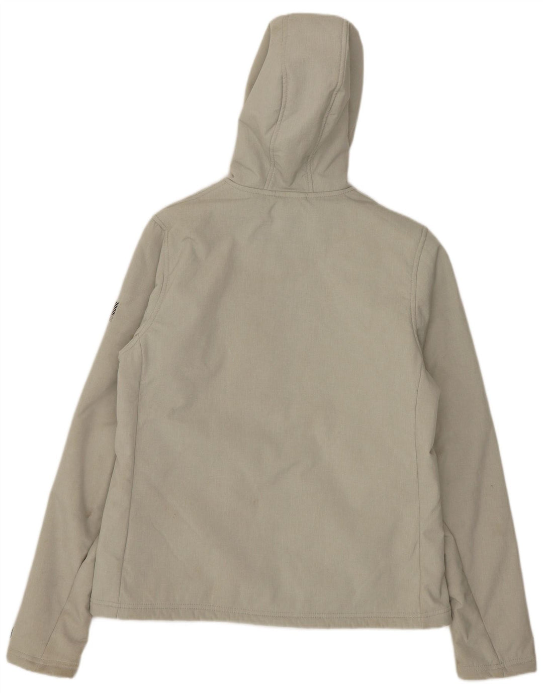Superdry ženska Sherpa jakna s kapuljačom UK 12 srednje sivi poliester
