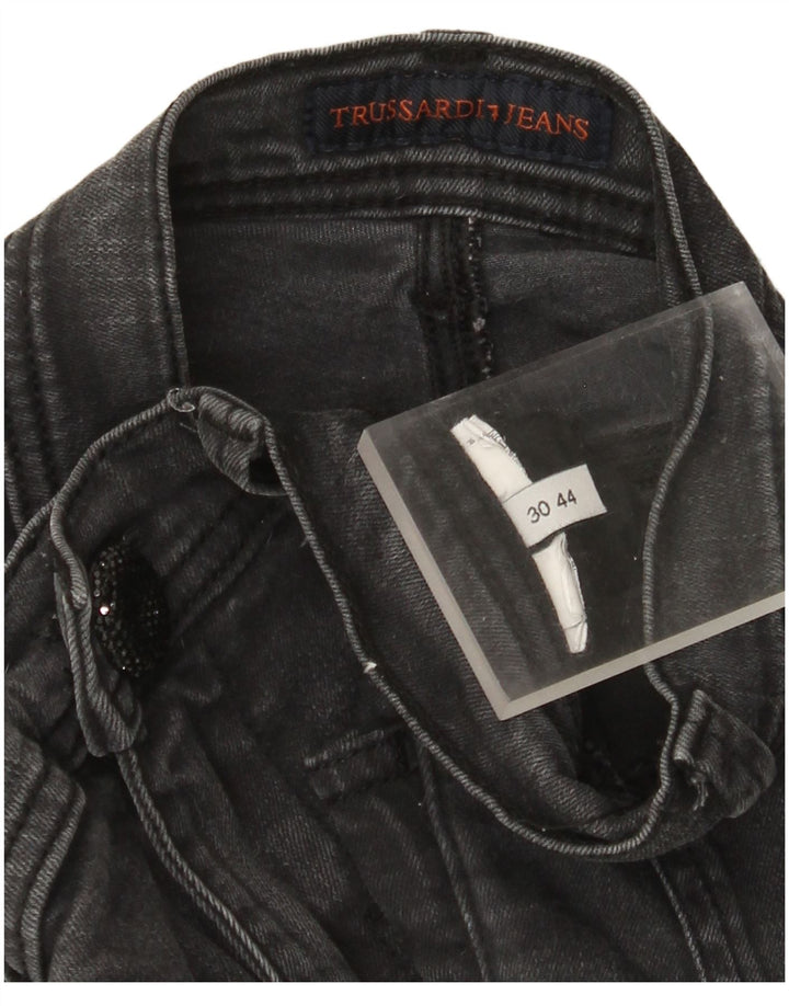 Trussardi ženske uske traperice W30 L31 sive
