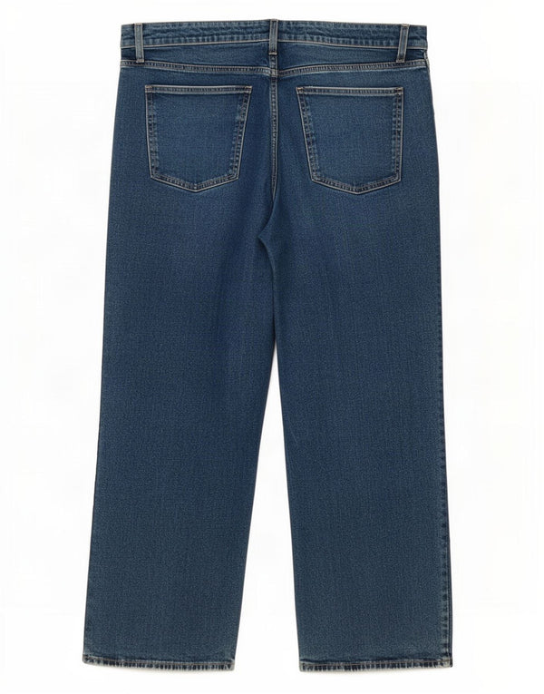 Zara ženske široke traperice visokog struka EU 44 XL W34 L26 Plave