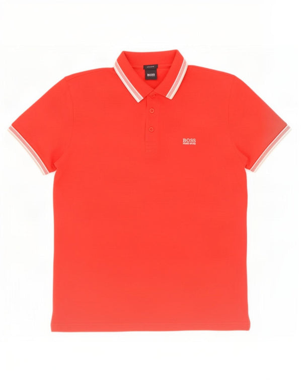 Hugo Boss muška polo majica XL crvena pamuk