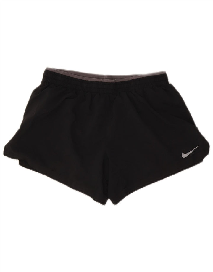 Nike Ženske Dri Fit Sportske kratke hlače UK 10 Mali sivi poliester