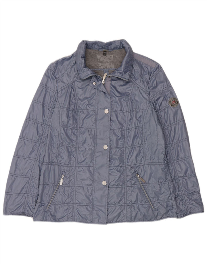 Barbara Lebek ženska bomber jakna UK 16 veliki plavi poliester