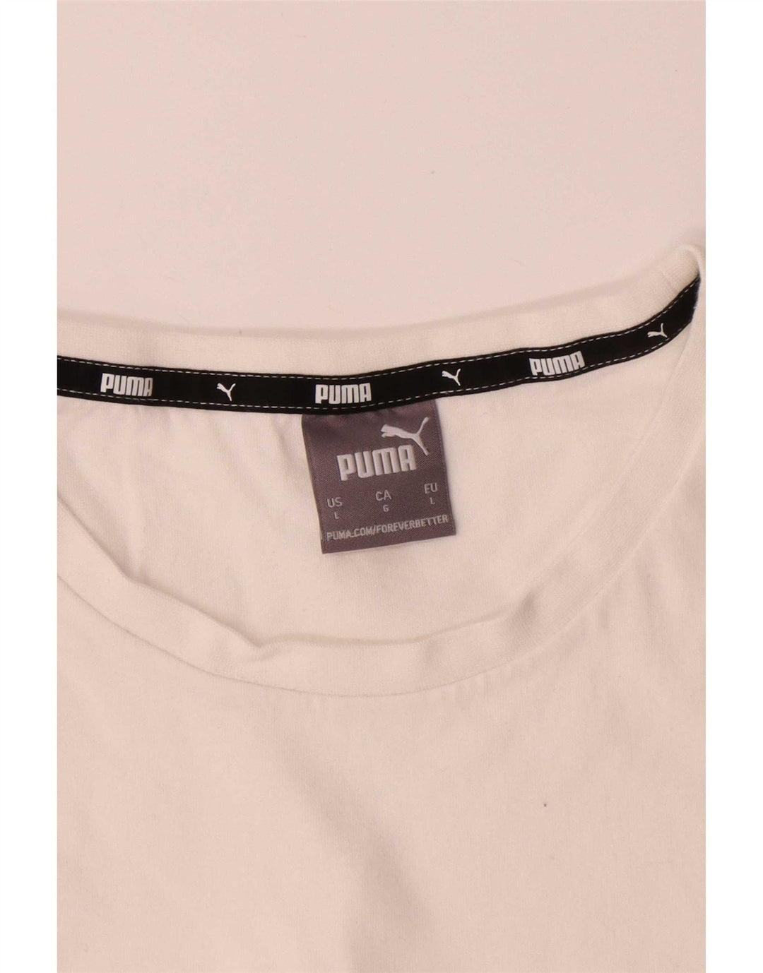 Puma muška majica kratkih rukava Large White Cotton