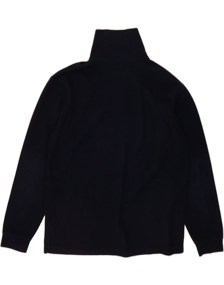 INVICTA Mens Zip Neck Fleece Jumper 2XL Navy Blue Polyester Vintage Invicta and Second-Hand Invicta from Messina Hembry 