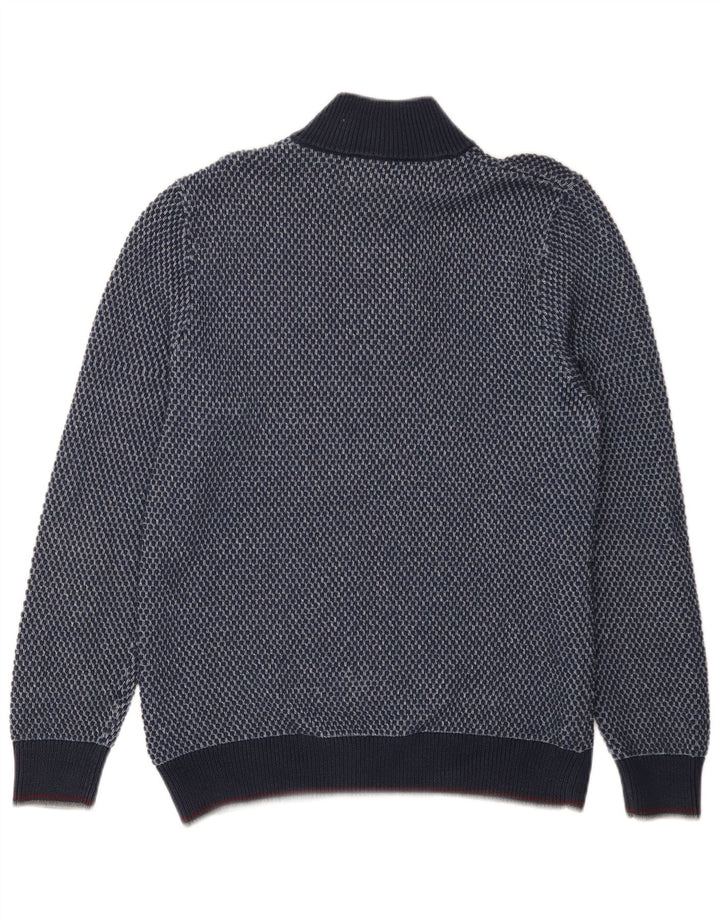 Blue Harbor muški pulover s dugmadima i velikim pamučnim točkama