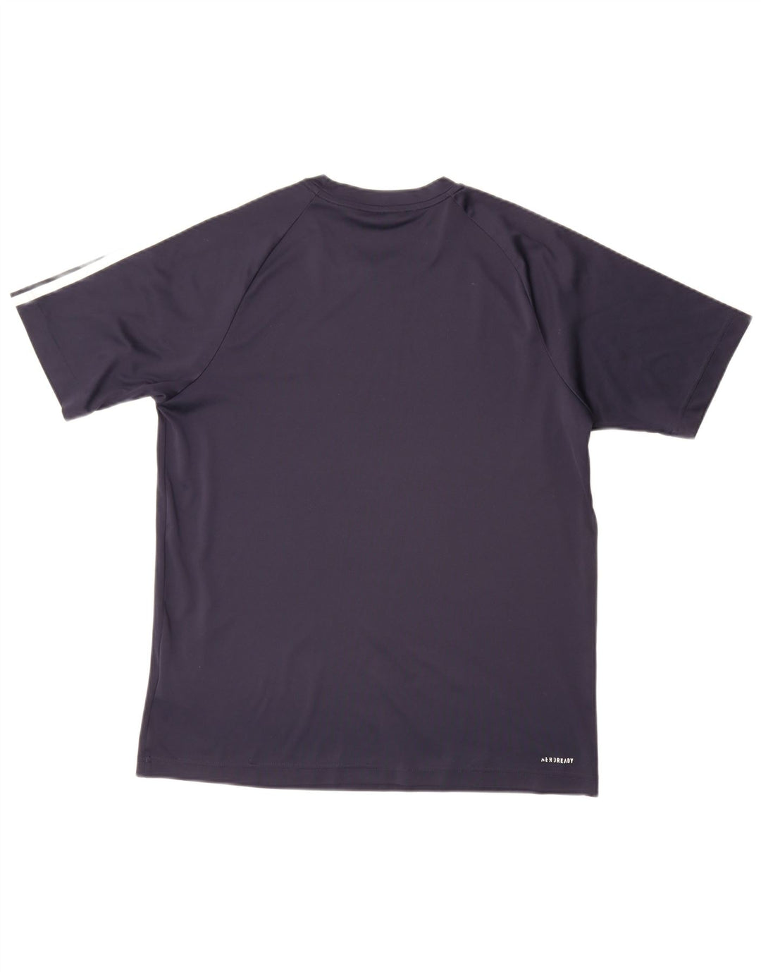 ADIDAS Mens Aeroready T-Shirt Top Medium Navy Blue Polyester