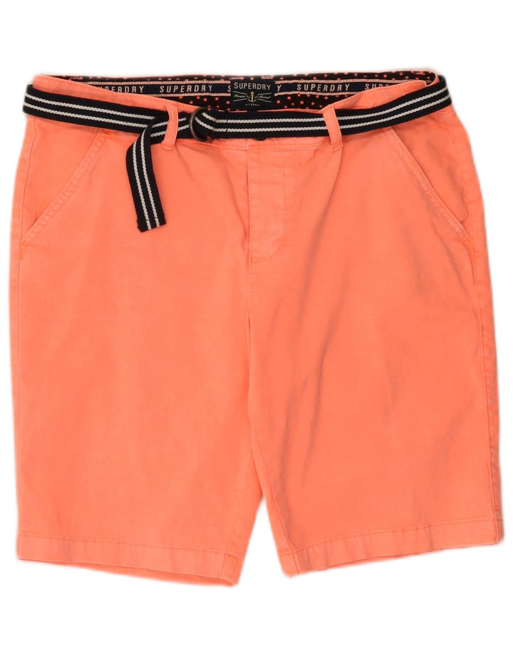 Superdry ženske chino kratke hlače Large W34, ružičasti pamuk