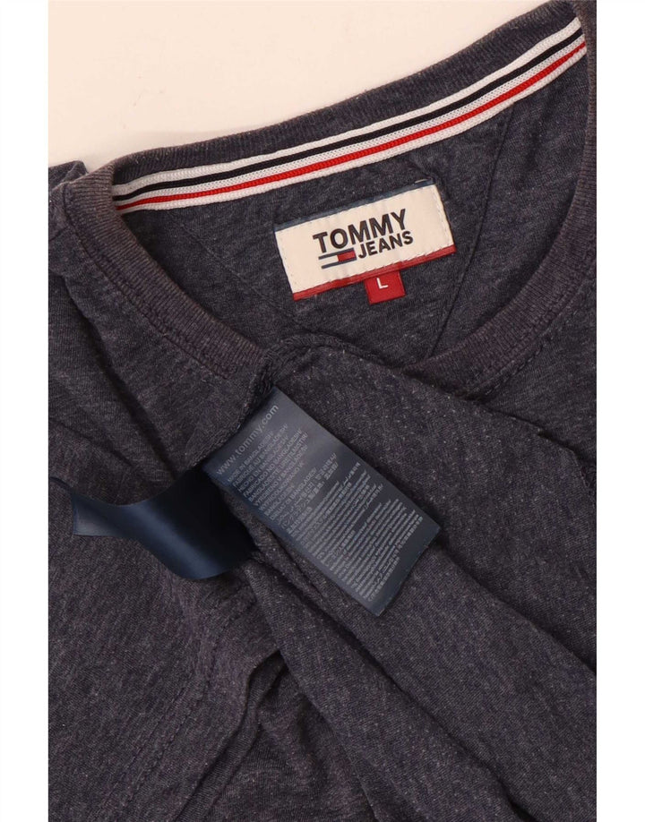 Tommy Hilfiger muška majica kratkih rukava Veliki tamnoplavi pjegavi poliester