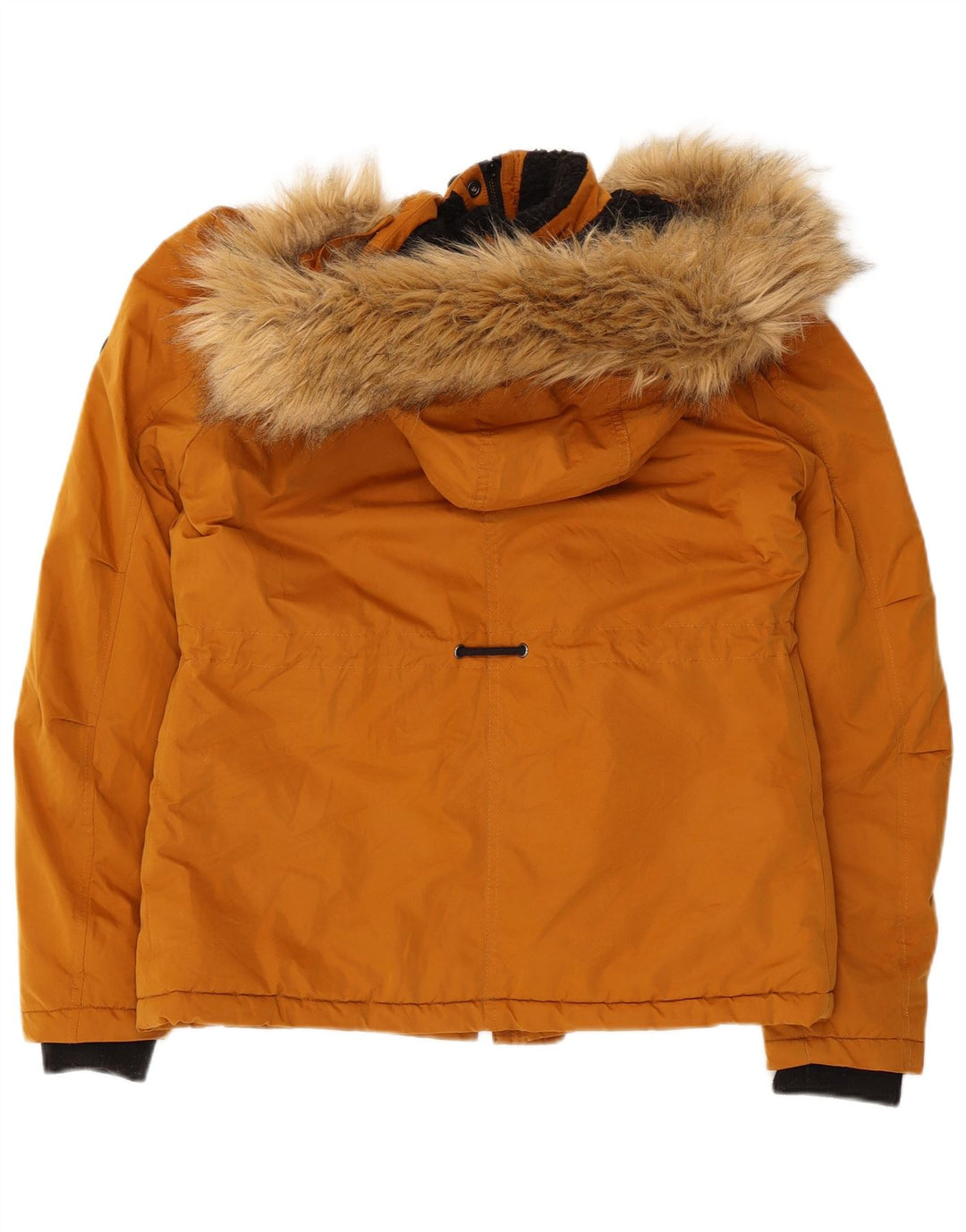 SUPERDRY ženska vjetrovka s kapuljačom UK 8 mali narančasti poliester