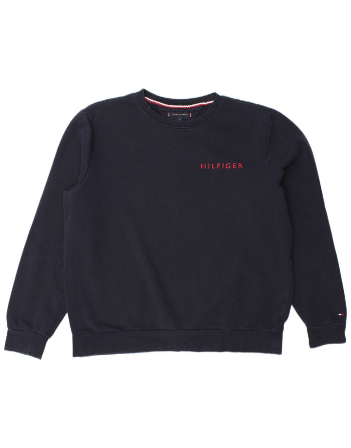 Tommy Hilfiger muški džemper veliki mornarski plavi