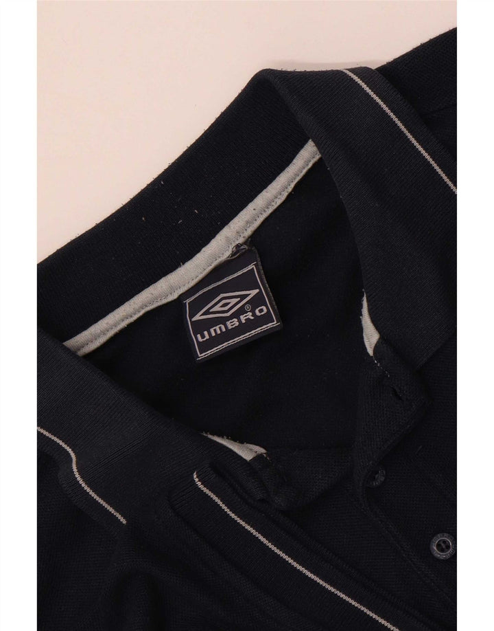 Umbro muška polo majica XL tamnoplavi poliester