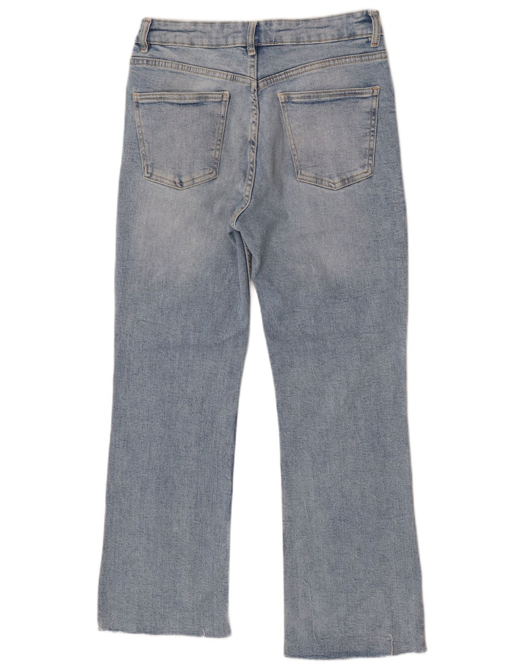 Zara ženske crop bootcut traperice EU 38 male W28 L25 plave