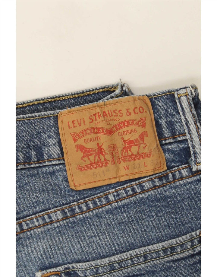 Levi's muške 511 uske traperice W31 L32 plavi pamuk