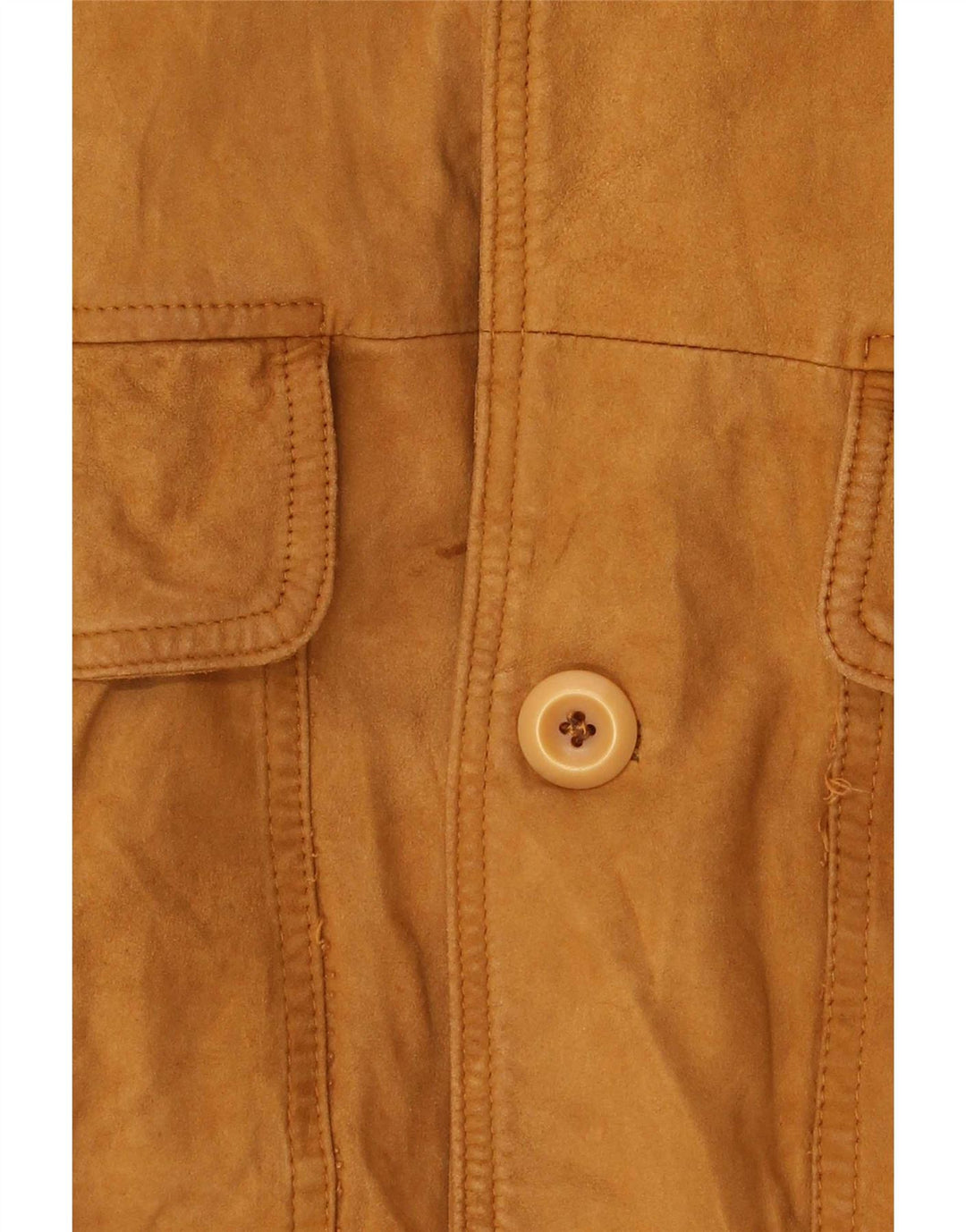 Vintage muška bomber jakna od brušene kože UK 38 srednje bež boje