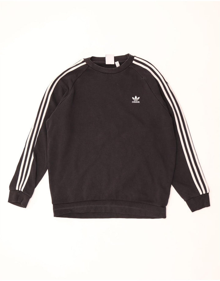 ADIDAS muški džemperi veliki crni pamuk