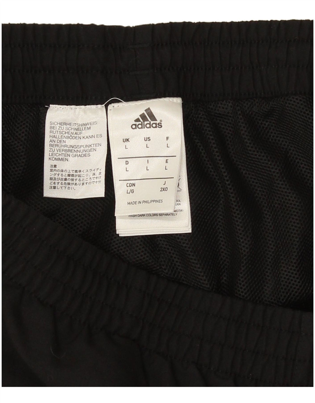 Adidas muška trenirka hlače Joggers veliki crni poliester