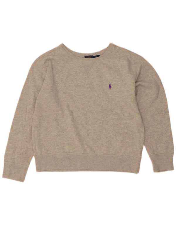 Polo Ralph Lauren Ženska majica s kratkim rukavima UK 18 XL Sivi pamuk