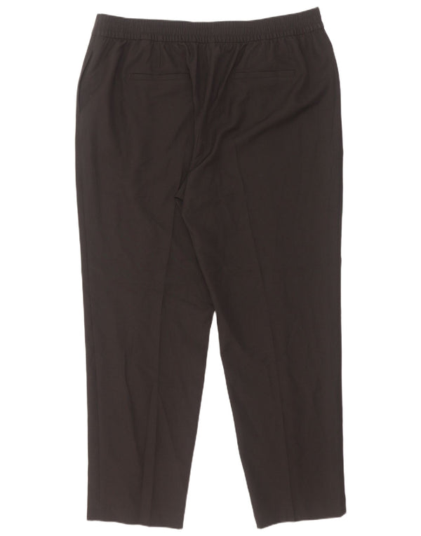 Marks & Spencer ženske hlače visokog struka UK 20 2XL W36 L30 crne
