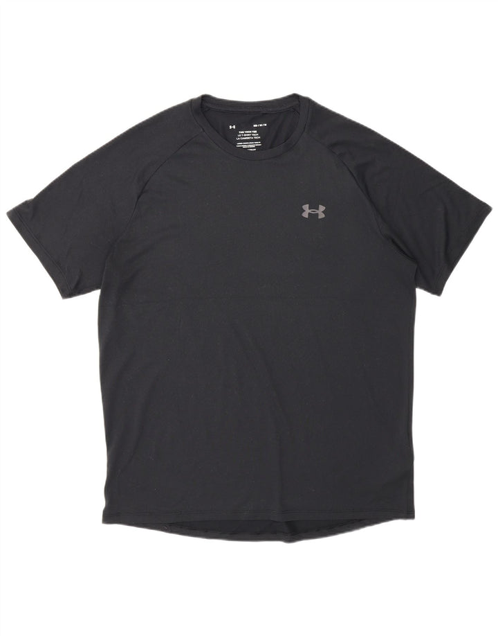 Under Armour muška majica Heat Gear Srednji crni poliester