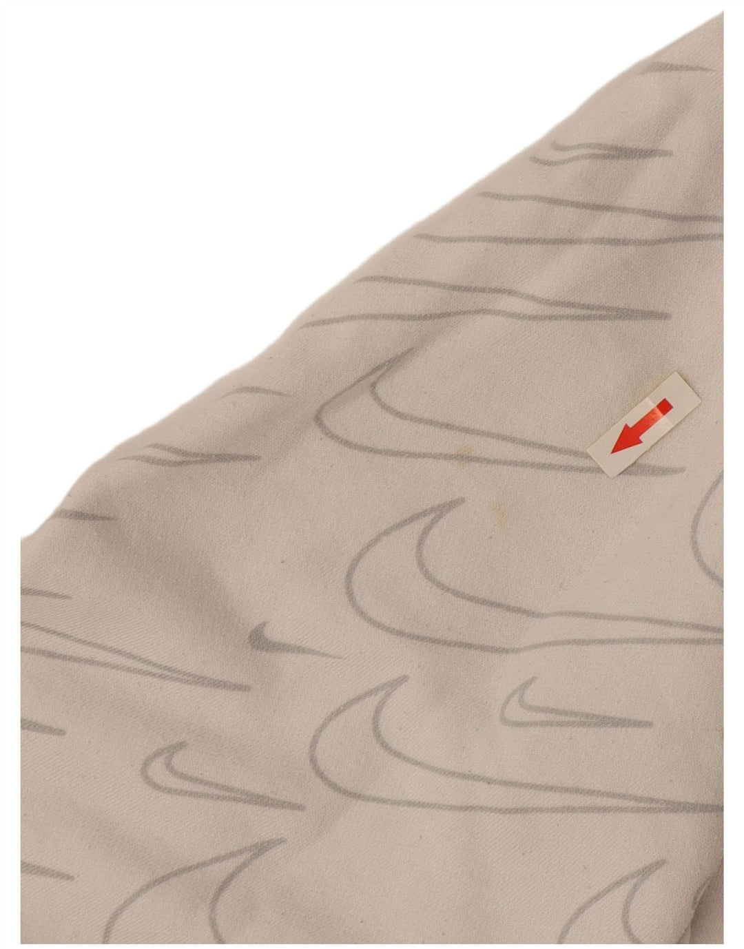 Nike muška majica s kapuljačom s kapuljačom srednje veličine od bijelog pamuka